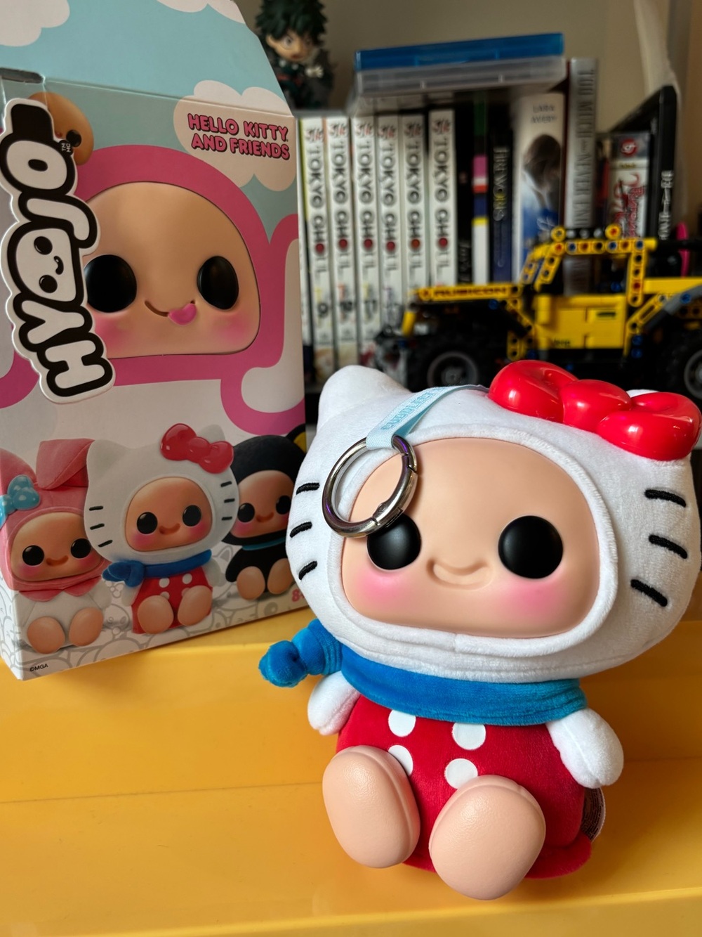 Hyojo Hello Kitty and Friends plush pendant- Hello Kitty